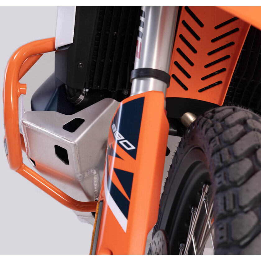 Pare-moteur orange SW-MOTECH SBL.04.521.10001/EB pour KTM 790 Adv/R (19-21) ; 890 Adv/R (20-22)